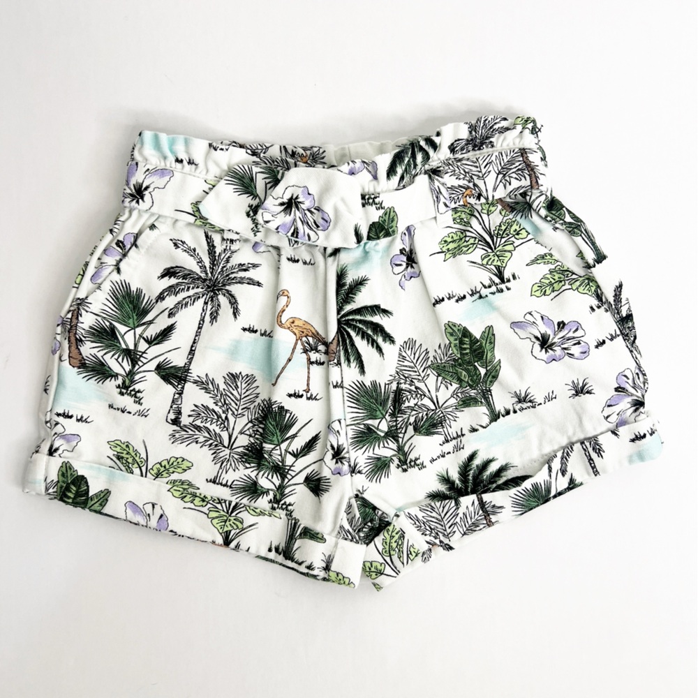 Janie and Jack Tropical Print Shorts